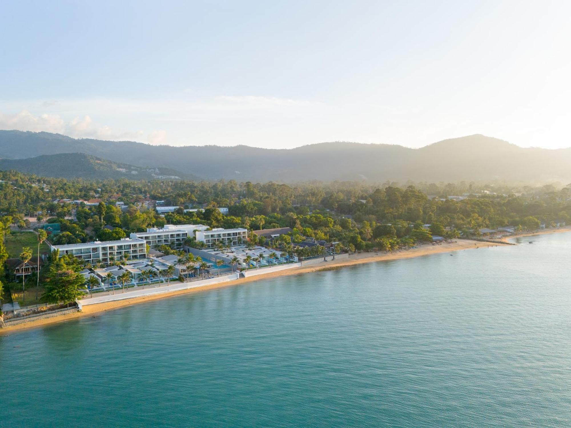 Explorar Koh Samui - Adults Only Resort And Spa Mae Nam Exterior photo Aerial view of the resort