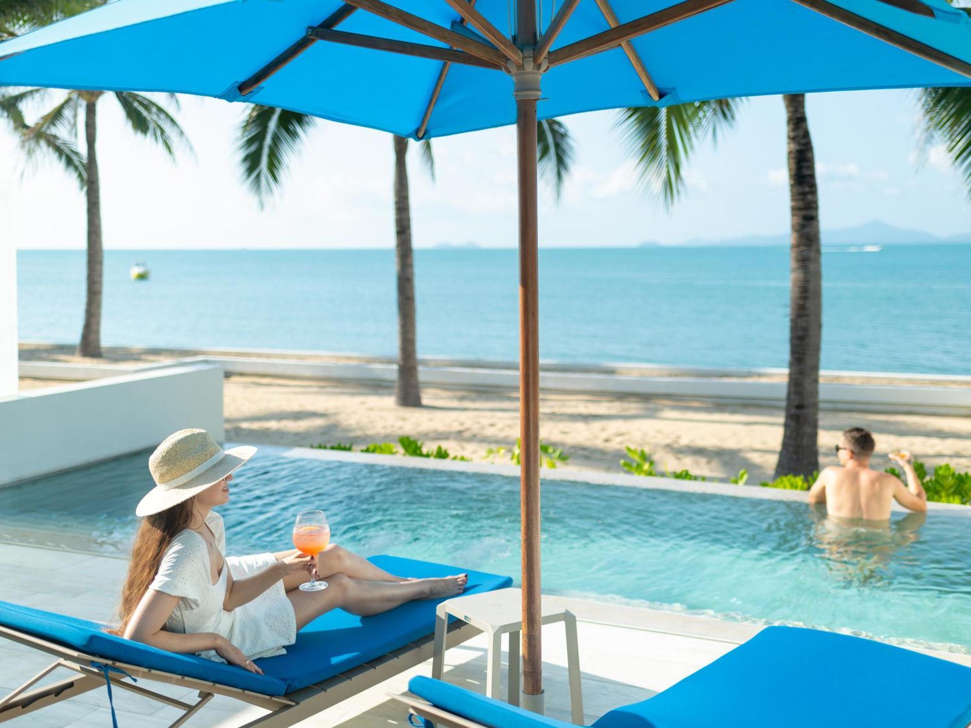 Explorar Koh Samui - Adults Only Resort And Spa Mae Nam Exterior photo Pool at the Beachfront Pool Villas