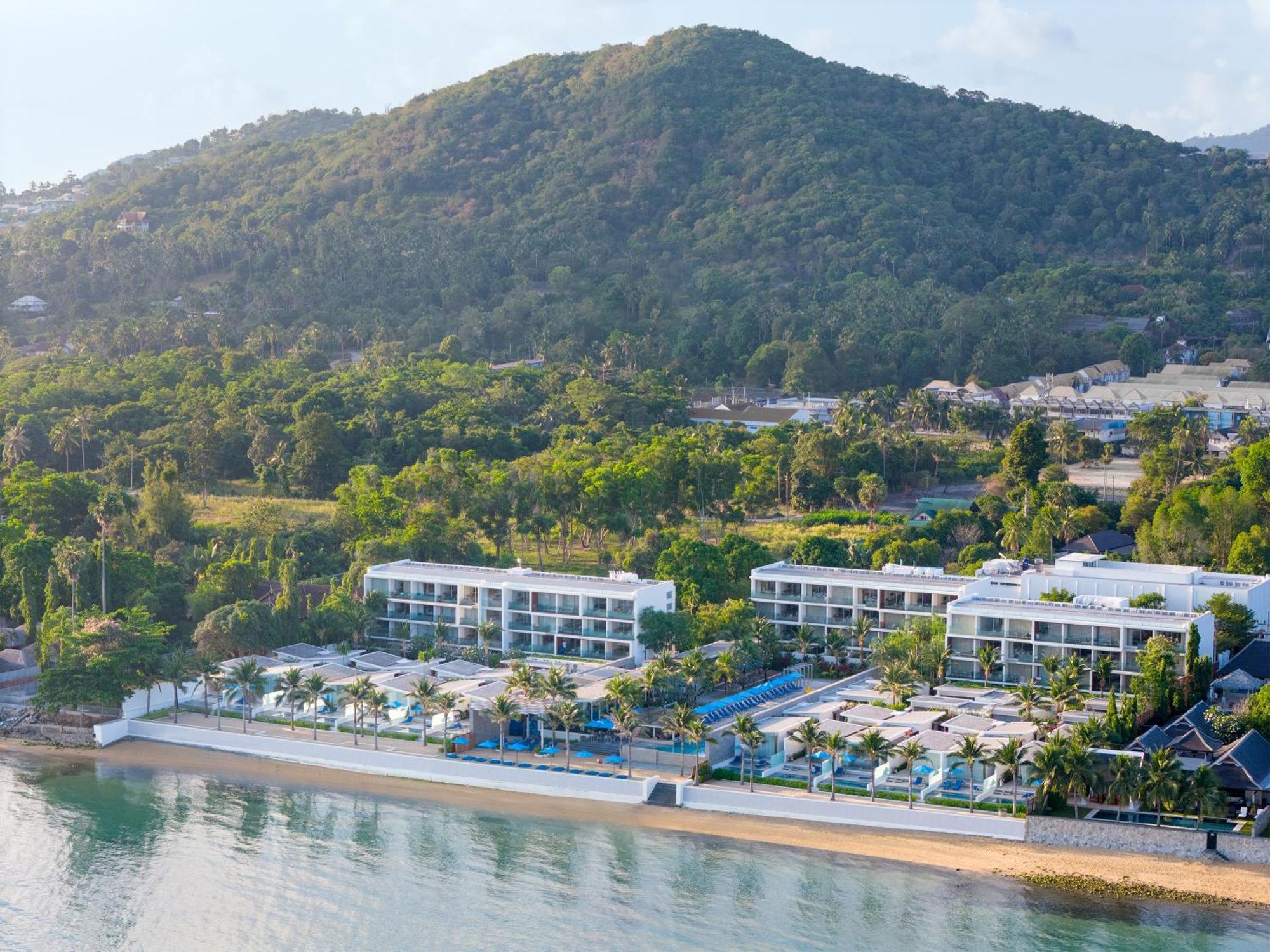 Explorar Koh Samui - Adults Only Resort And Spa Mae Nam Exterior photo View of the resort from the sea