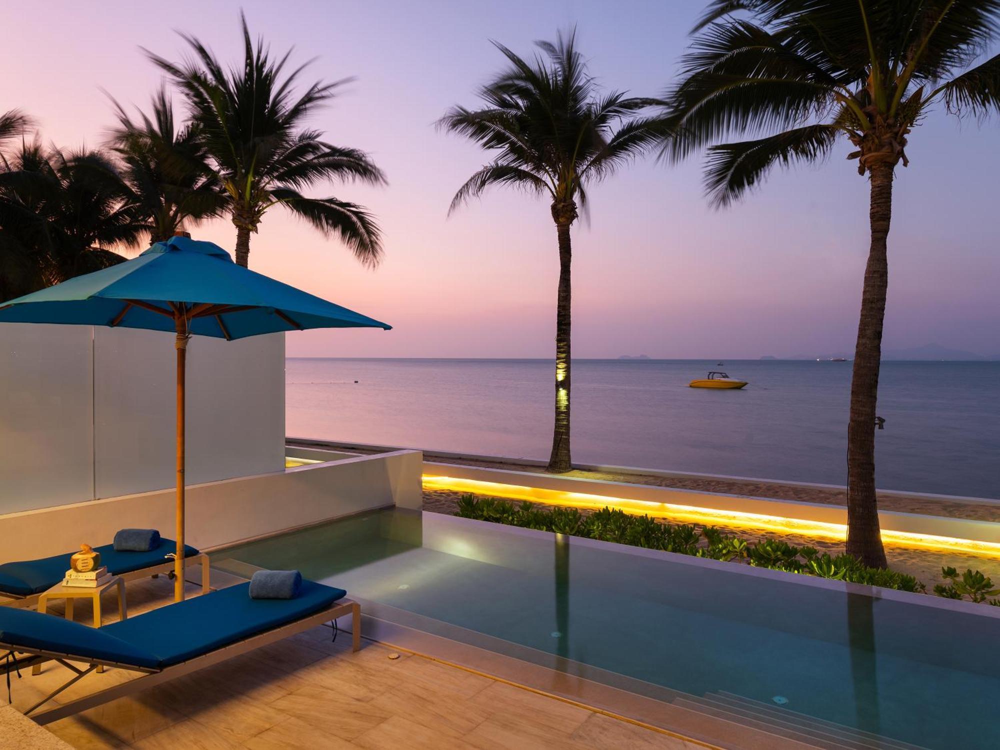 Explorar Koh Samui - Adults Only Resort And Spa Mae Nam Exterior photo Beachfront Pool Villa